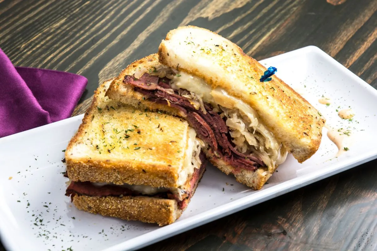 St. Patrick's Day; rueben sandwich