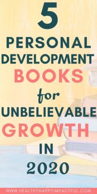 personal development books for growth in 2020