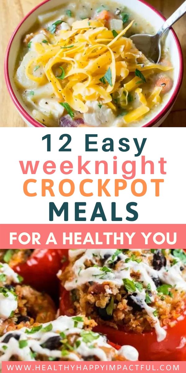 12 Weeknight Crockpot Meals For A Healthy You