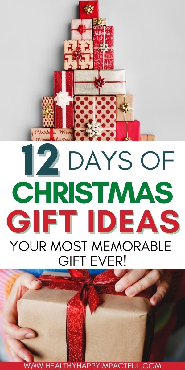 Easy 12 Days Of Christmas Gift Ideas For Family Friends