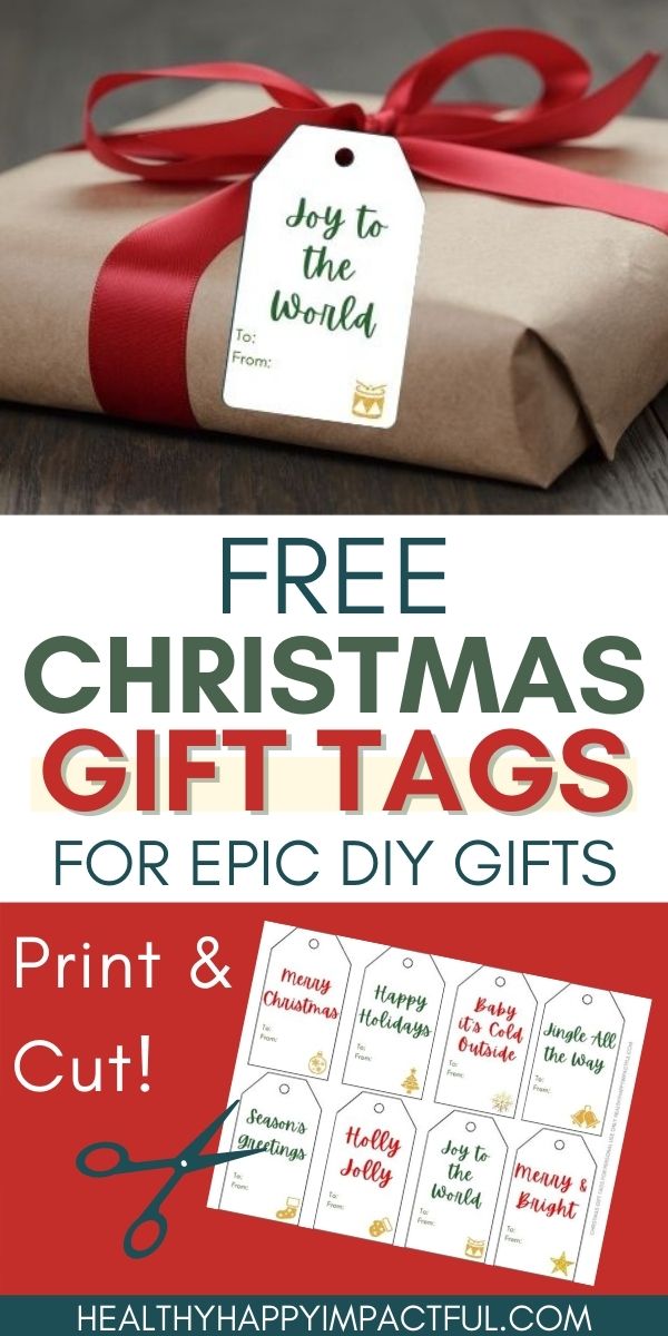 Free Printable Christmas Shopping List - Healthy Happy Impactful