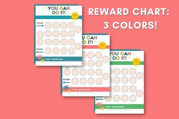 Reward chart system kids 4 year old, behavior