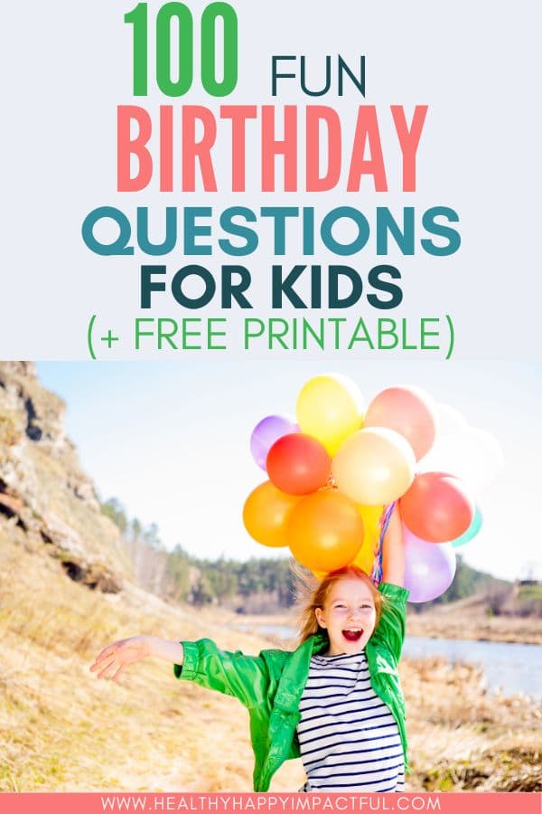 fun birthday questions for kids pin