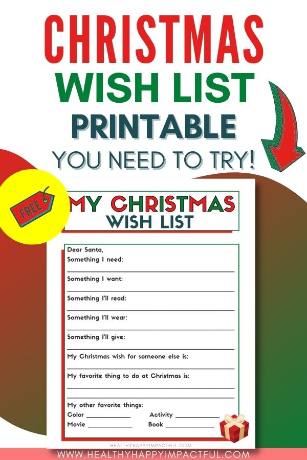 2023 adopt a family Christmas wish list template you need to try