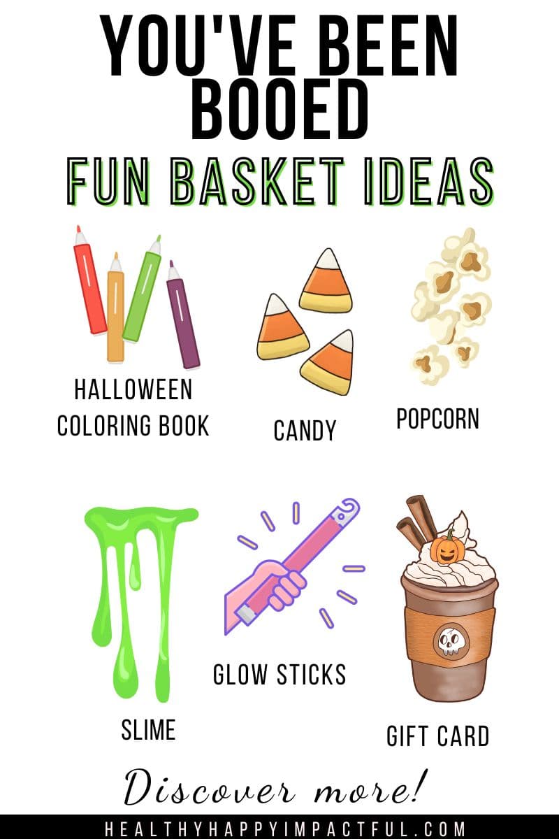 you've been booed basket ideas