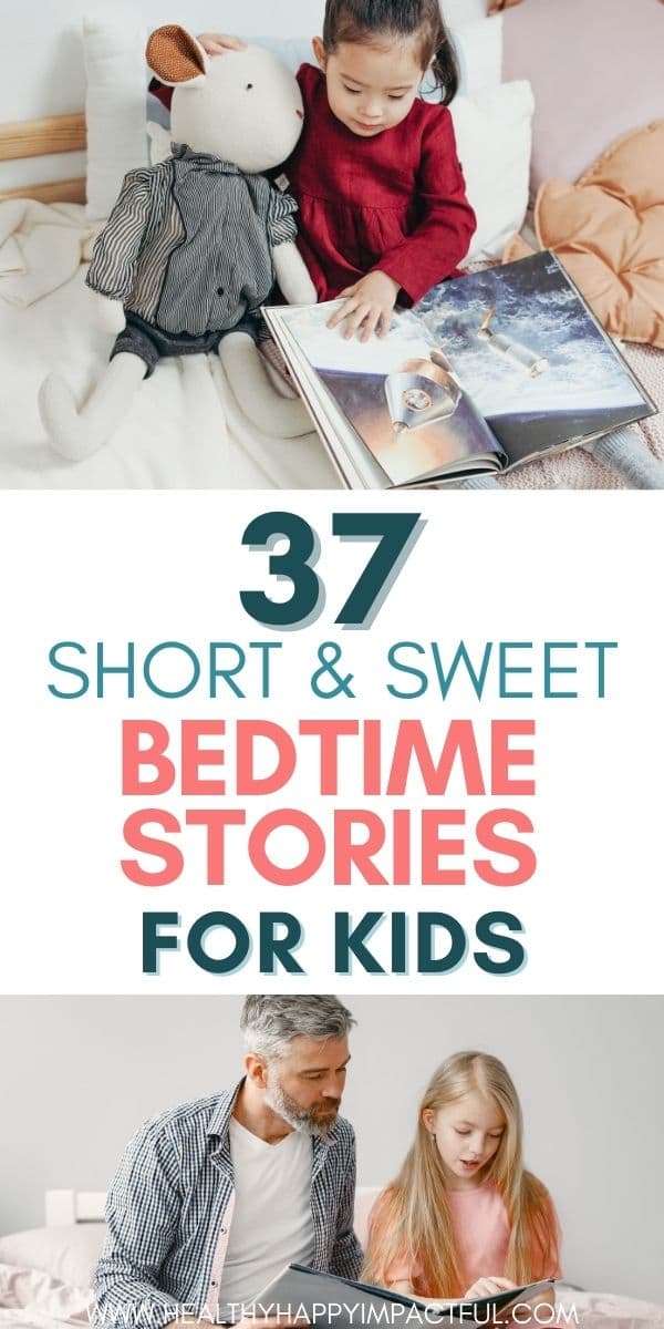 short bedtime stories for kids pin