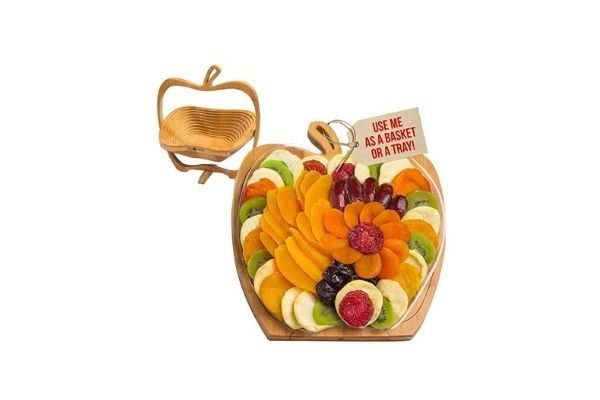 dried fruit tray makes for moms Mother's Day self care gifts that rock.