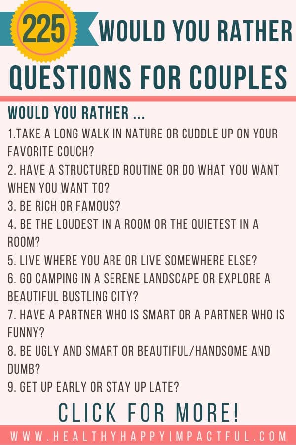 good would you rather questions for couples list, either or questions, this or that