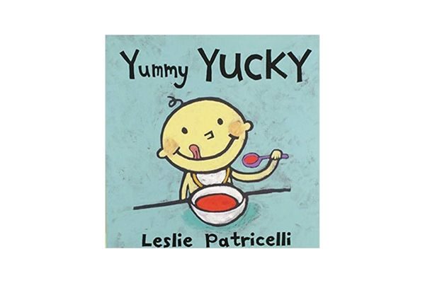 Yum Yucky board books for two year olds; best; under 12 pages; children's