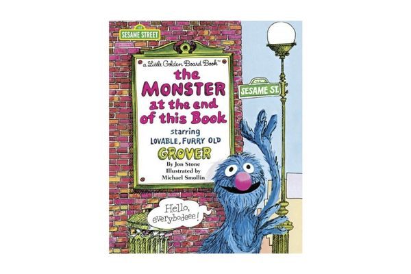 The Monster: Great interactive books for 2 year olds boys and girls