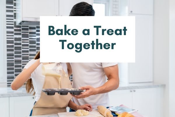 Bake a treat: at home bucket list for couples ideas