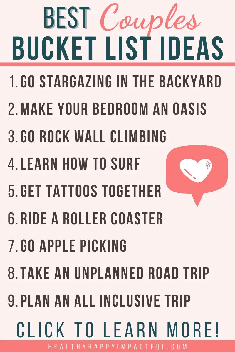 best couples bucket list ideas pin