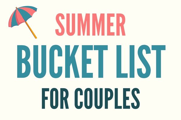 summer bucket list for couples