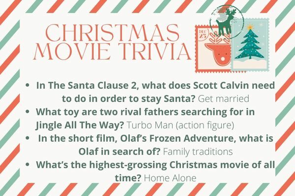 Christmas trivia family quiz: movie questions and answers