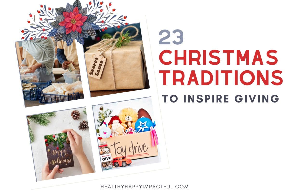 fun meaningful family gift-giving Christmas traditions