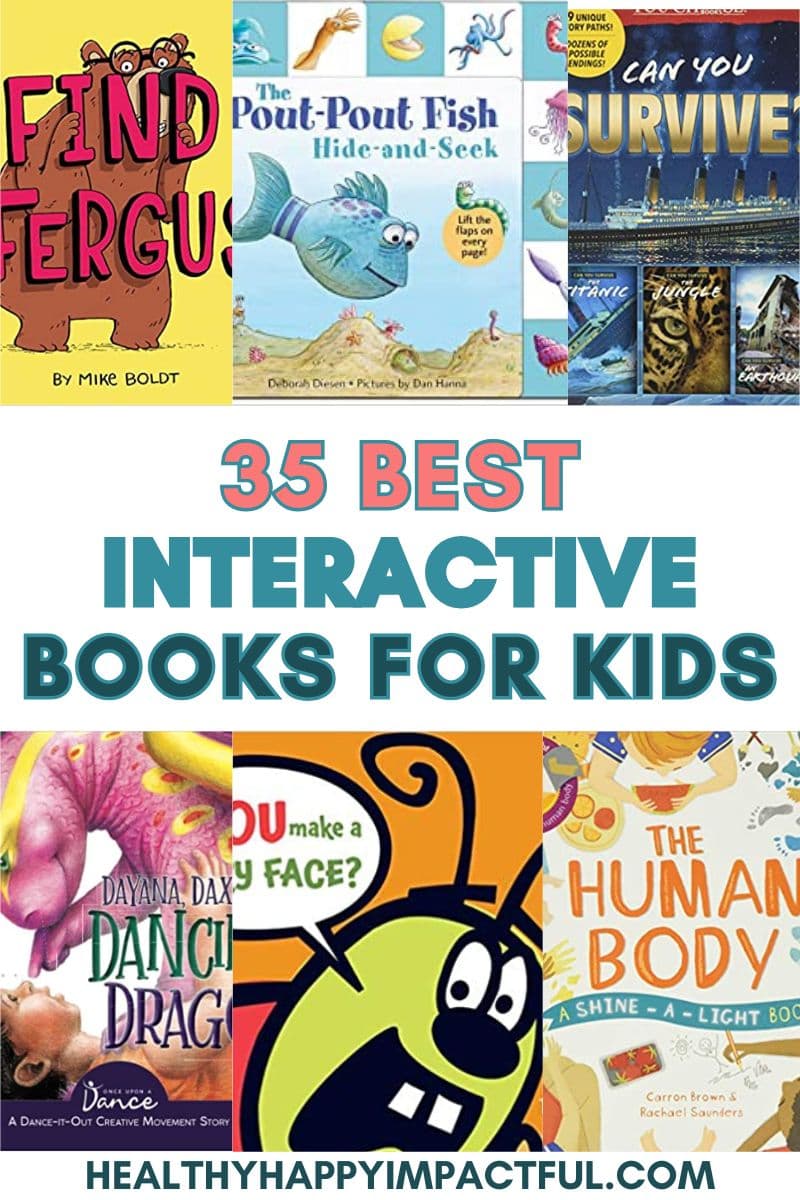 interactive childrens books for toddlers, kindergarteners, preschool