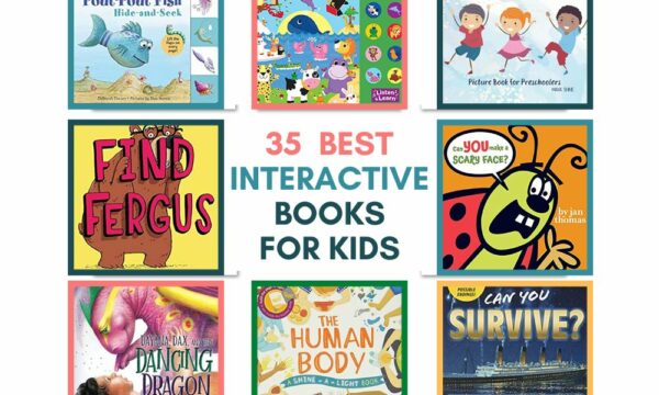 35 Best Interactive Books For Kids to Get Excited To Read