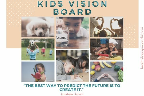 kids digital vision board examples and ideas