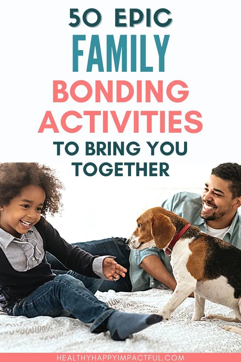 fun family bonding activities pin