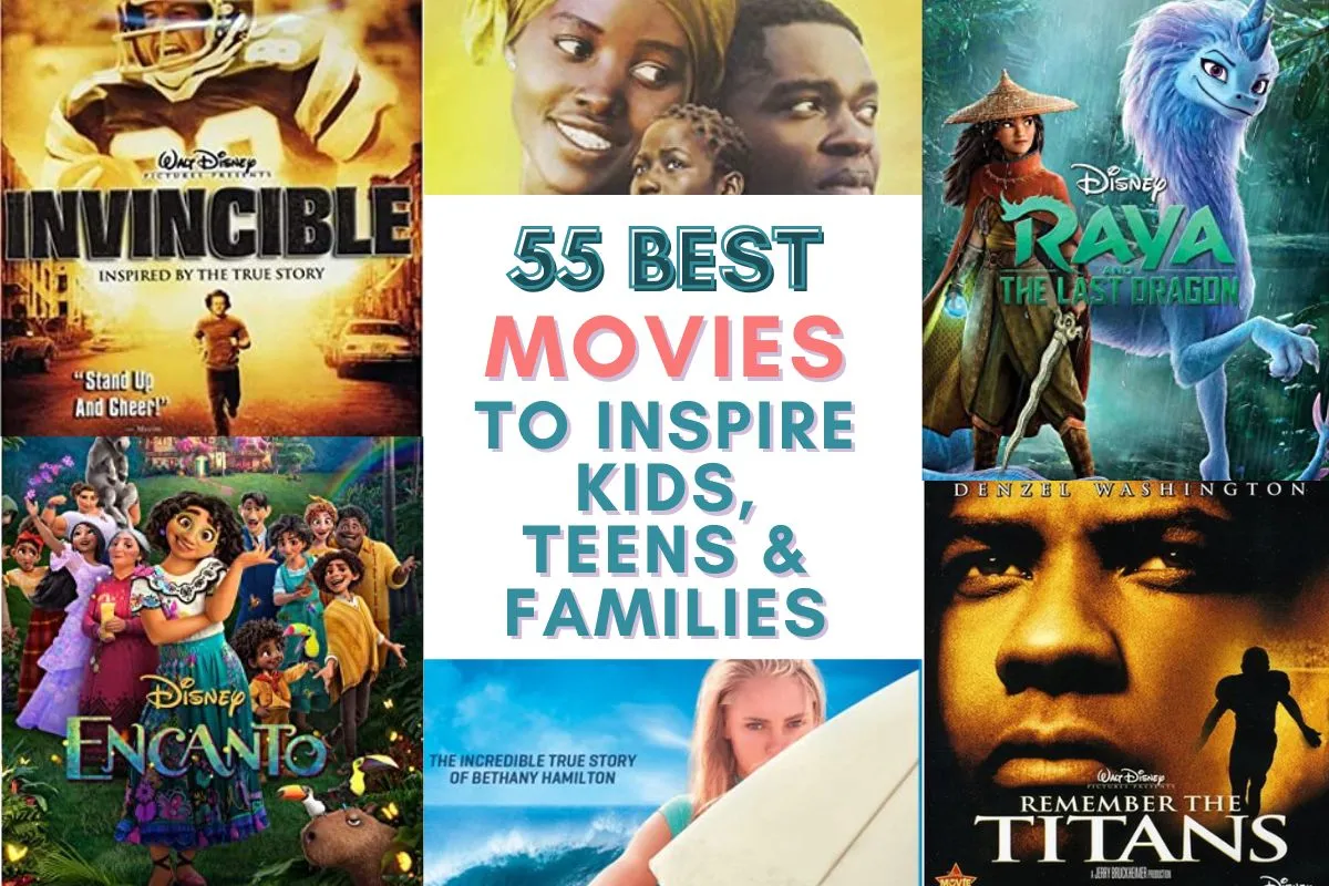 best inspirational movies for students, kids, and teens