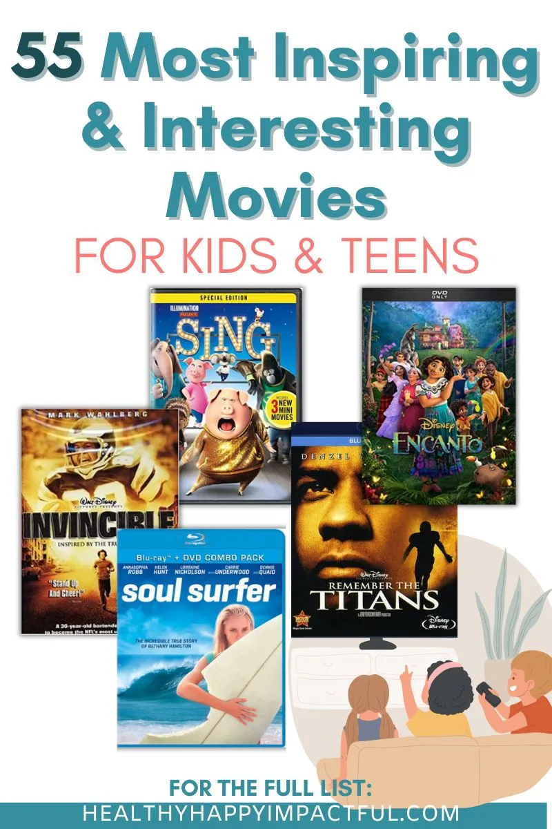 most inspiring movies for kids and adults, inspirational and motivational