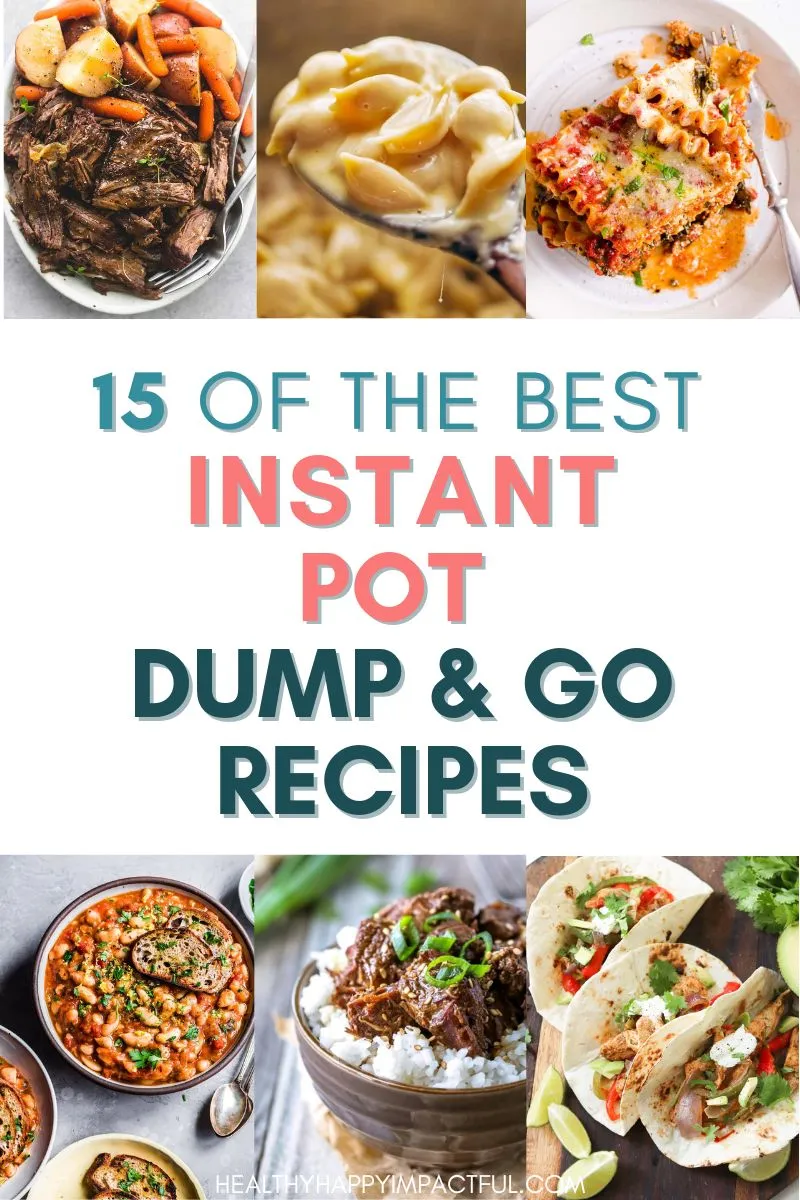 Instant pot meals, dinners, soups, pin