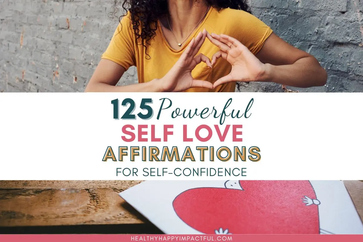 Fearless daily self love affirmations for healing, confidence, self-esteem, and worth