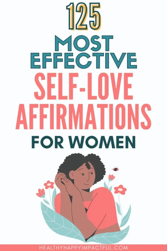 law of attraction affirmations for healing self love