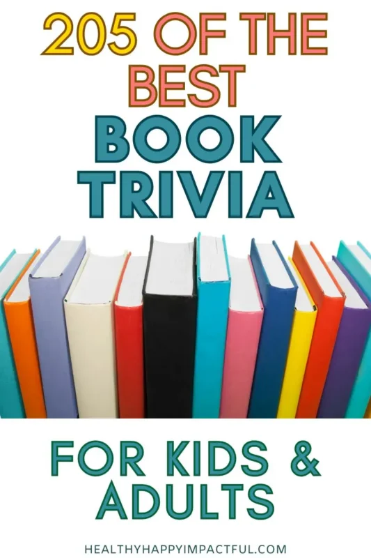 literature trivia about books