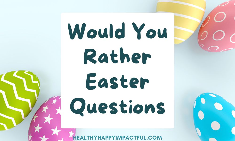 Tu préfères Pâques | French Easter Would You Rather