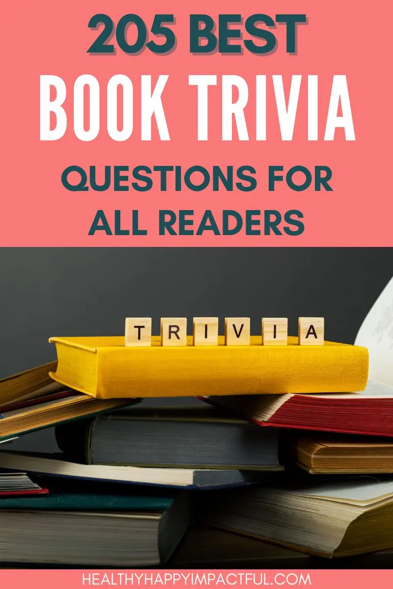 book trivia questions and answers title pin