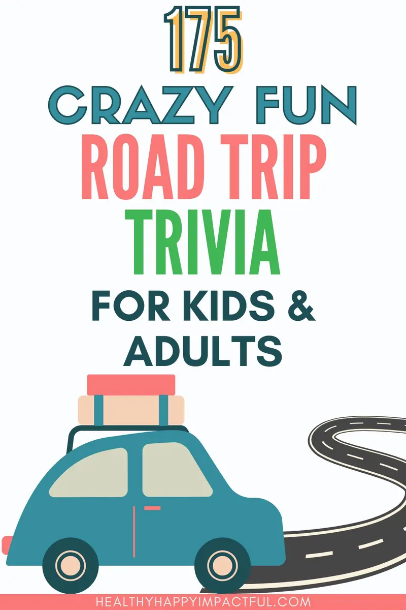 Road trip trivia for kids and adults pin