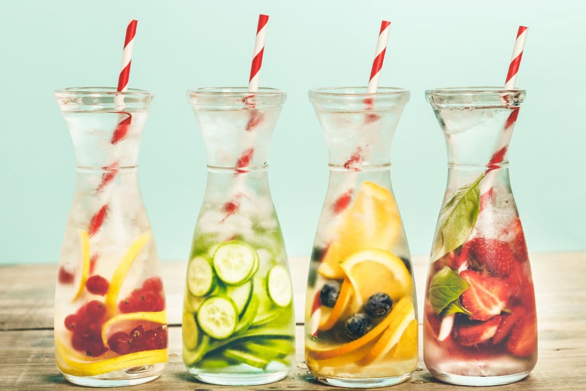 fruit waters, 30 days self care challenge to take better care of yourself