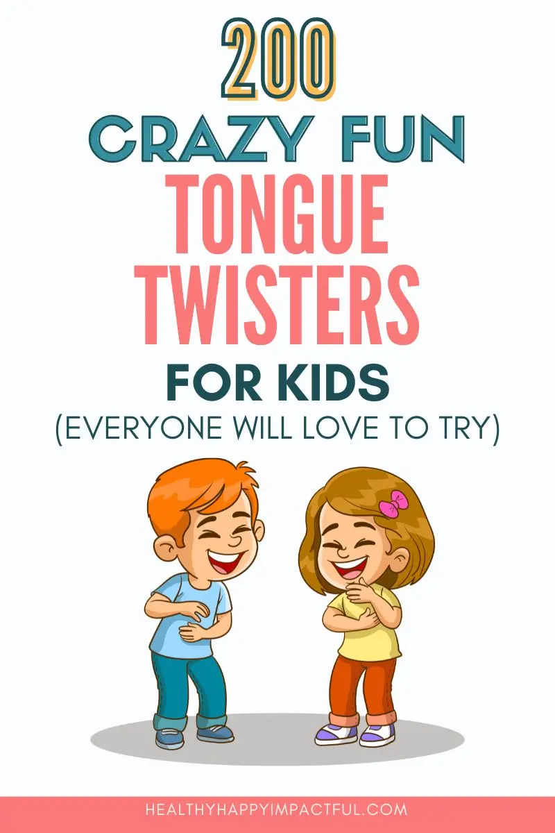 title pin; tongue twisters examples for kids