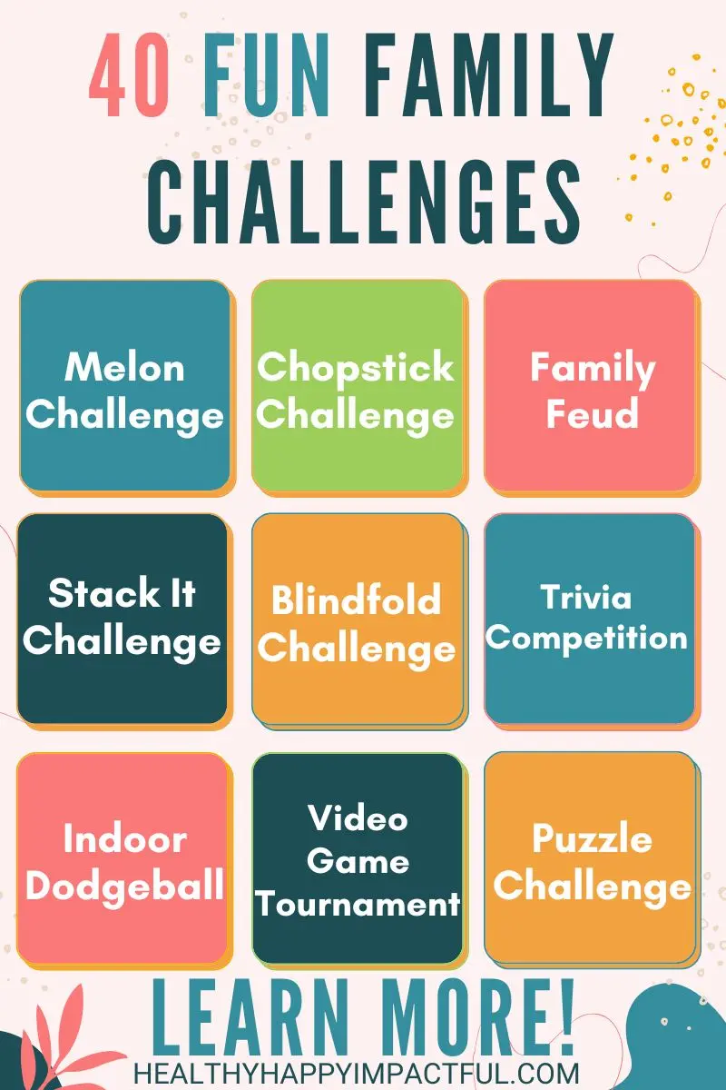 best fun family challenges and game ideas for families to do when you are bored with brother and sister