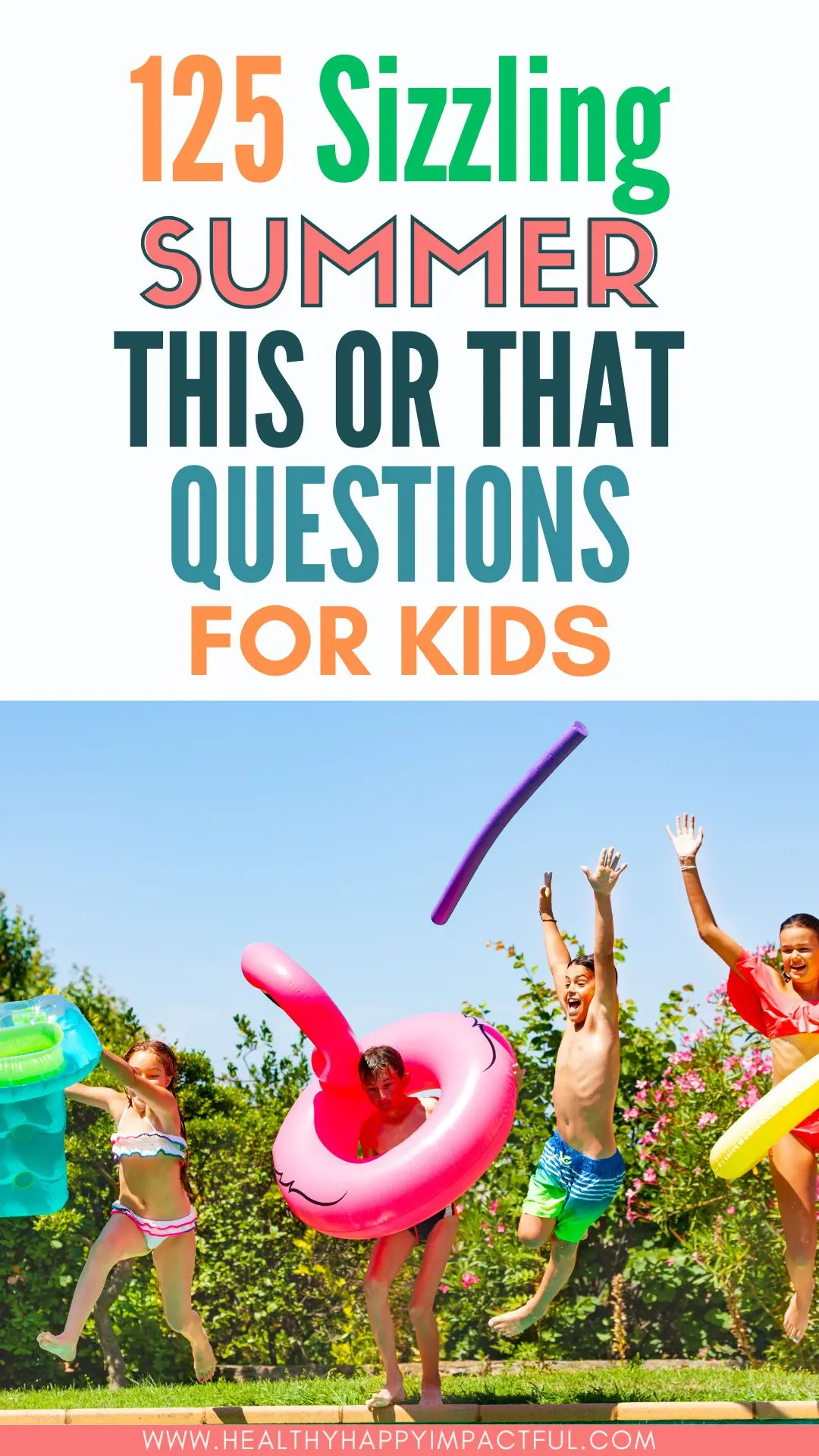 Best this or that summer questions version for kids