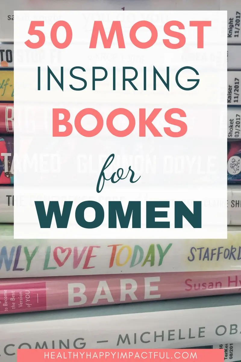 most inspiring books for women to read stack