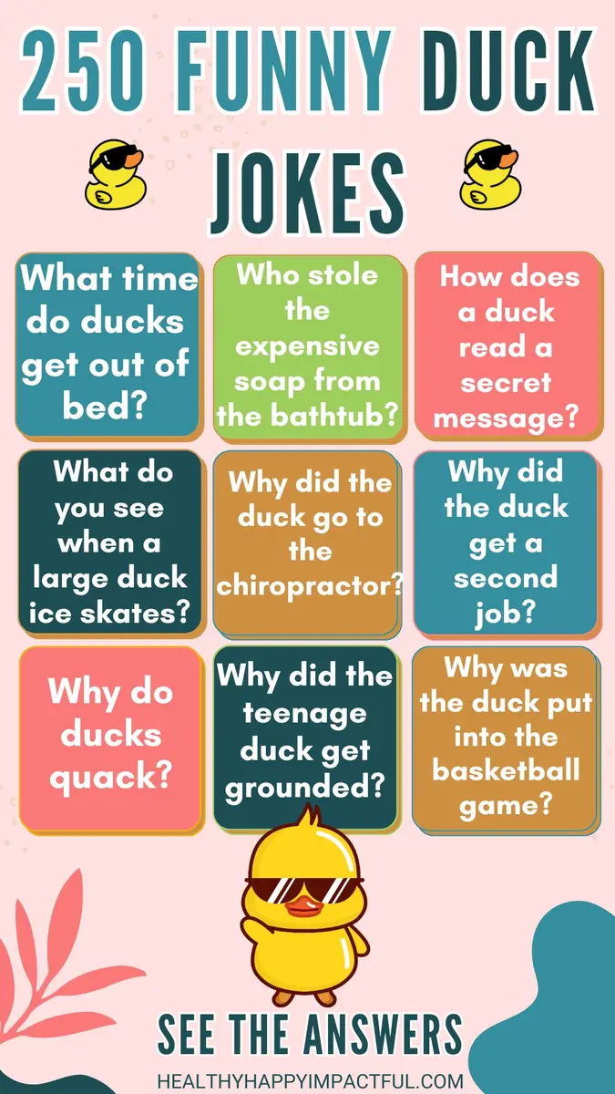 funny duck and farmyard jokes