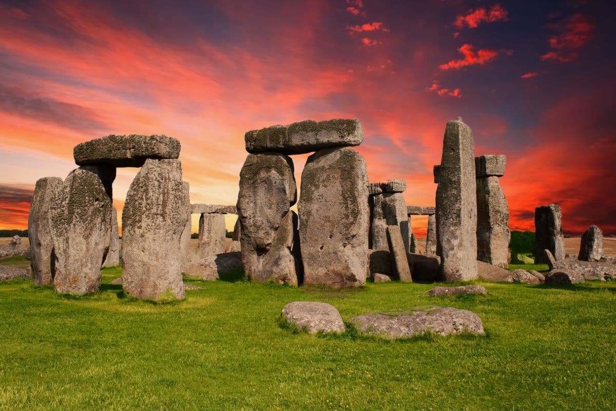 Stonehenge sunset