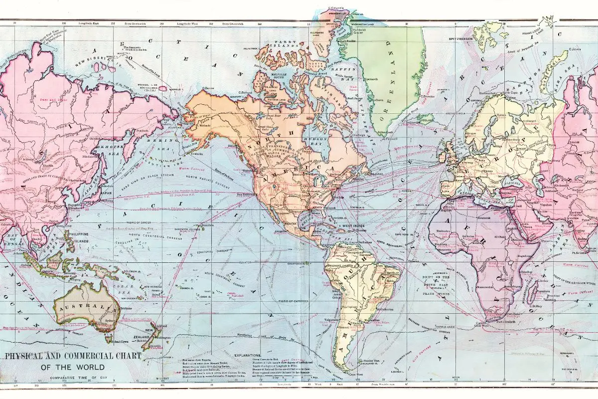 a land map: geography