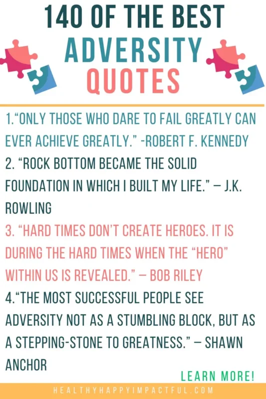 quotes for overcoming adversity