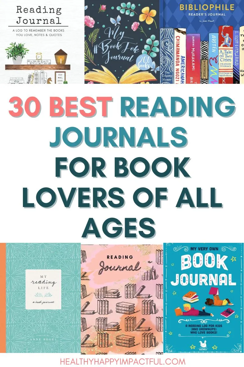 best reading journals for book lovers of all ages