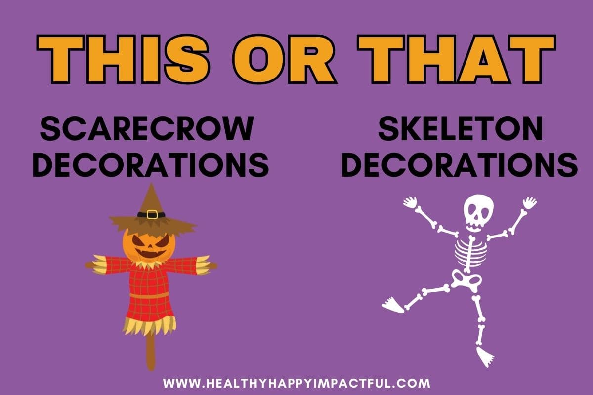 Halloween this or that questions for kids; quiz; best; brain breaks