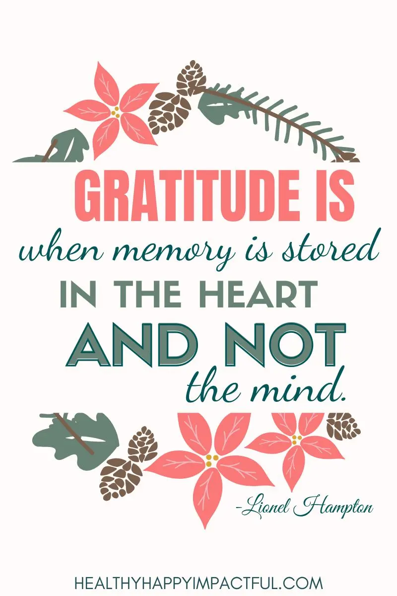 attitude of gratitude messages: gratitude is when memory is stored in the heart and not the mind