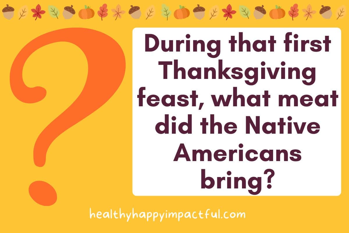 easy fun Thanksgiving trivia questions for kids; facts about