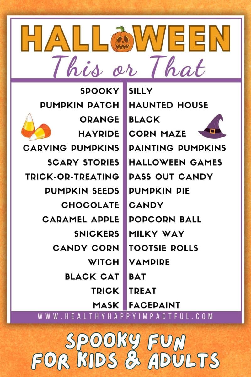 Halloween this or that pdf printable