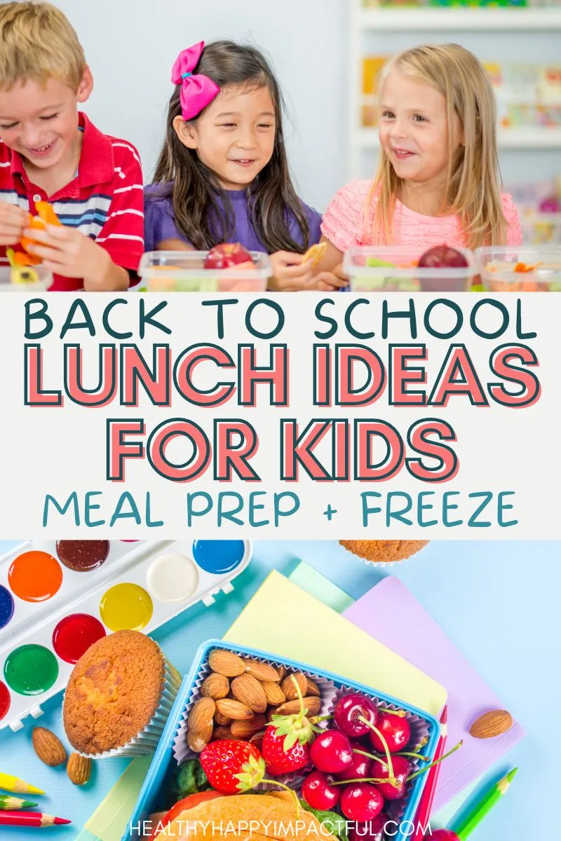 back to school lunch ideas