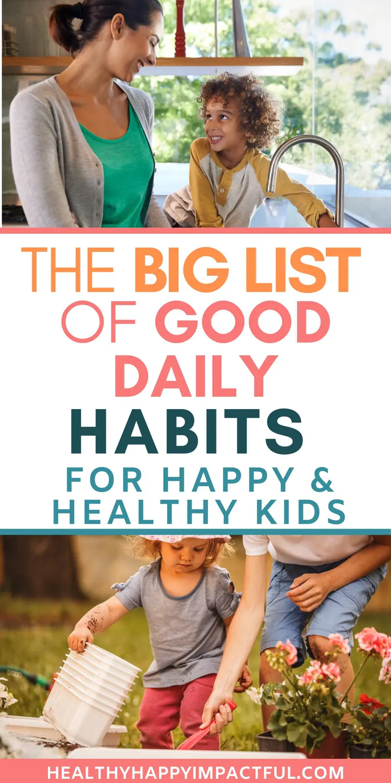 best list of good habits to teach kids and teenagers