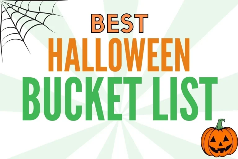 fun Halloween bucket list ideas