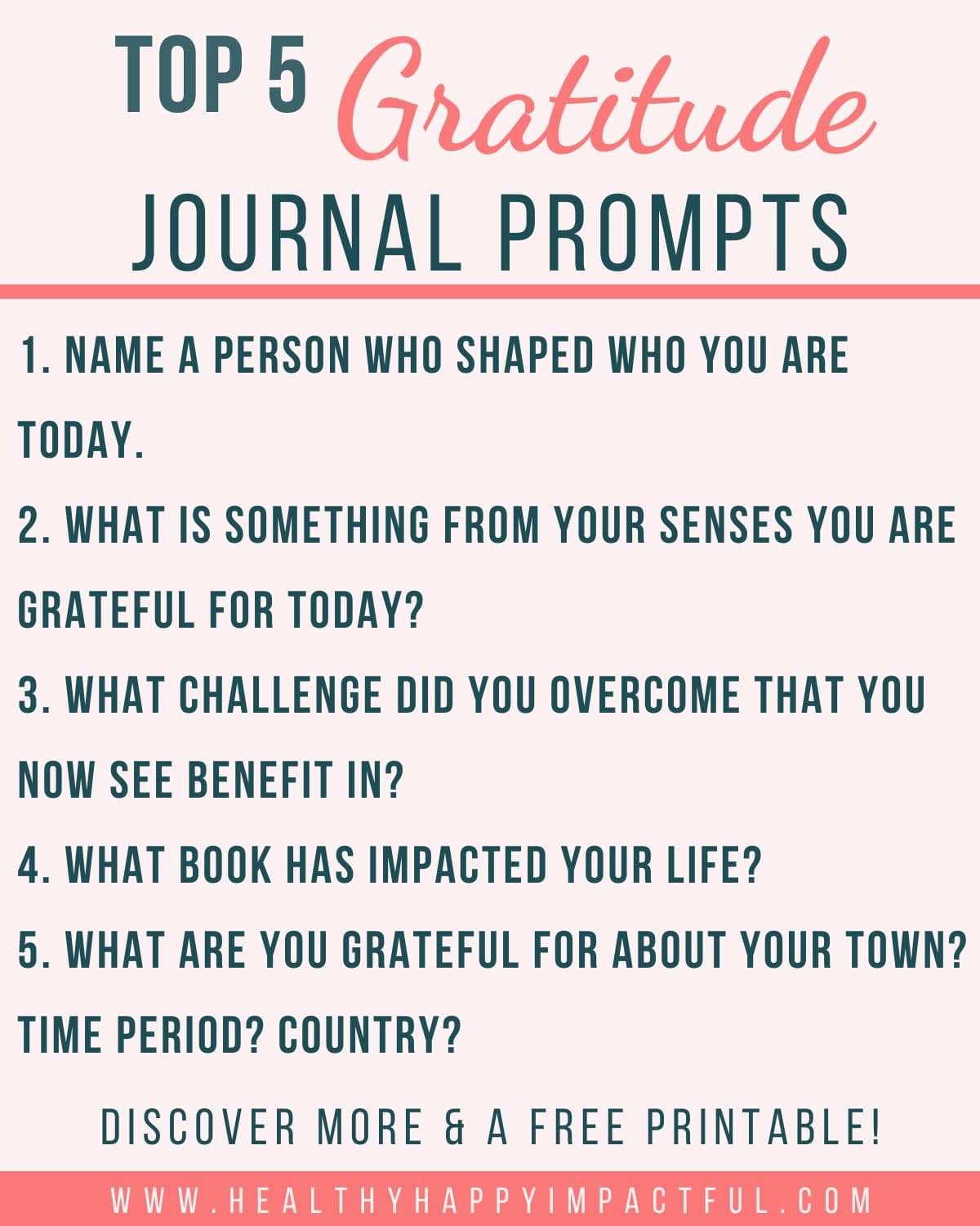 top 5 gratitude journal prompts for depression with adults